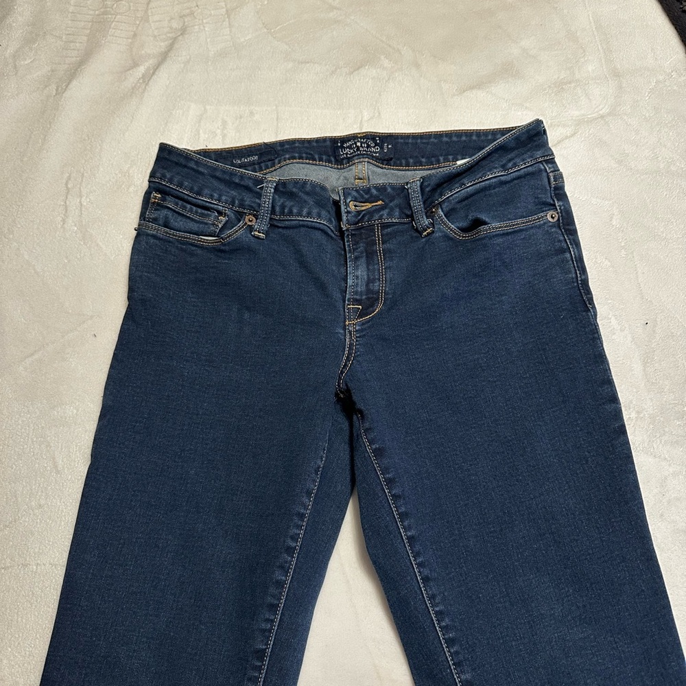 Lucky Brand Women's Dark Blue Jeans
